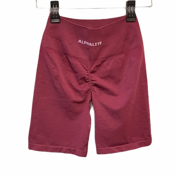 Alphalete Wisteria Amplify Biker Shorts - Picture 3 of 4